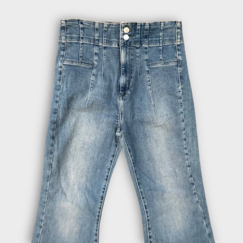 NEW Free People We the Free Jayde Flare Jeans Size 30 - Picture 7 of 13
